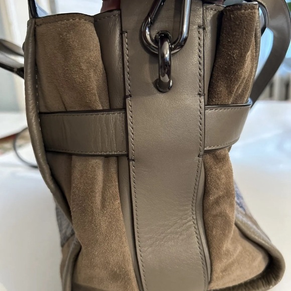 COACH Swagger Blake Patchwork Leather Satchel - Picture 7 of 15